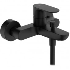 Смеситель для ванны HANSGROHE Rebris S 72440670 однорычажный черный матовый Смеситель для ванны HANSGROHE Rebris S 72440670 однорычажный черный матовый